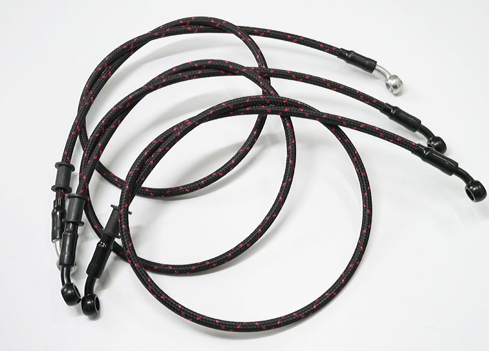 Nylon brake hose assembly